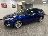 Used Ford Focus Titanium X 120 HP (88 kW) 2017 Blue Estate