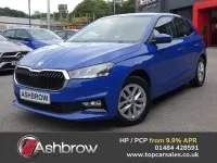 Used Skoda Fabia Comfort 80 HP (58 kW) 2022 Blue Hatchback