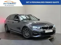 Usado BMW 320 M Sport 188 CV (138 kW) 2020 Gris Familiar