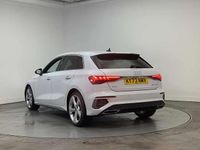 Used Audi A3 S-Line 147 HP (108 kW) 2023 White Hatchback