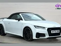 Used Audi TT Black Edition 245 HP (180 kW) 2020 White Cabriolet