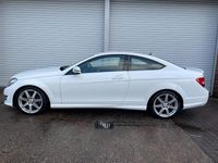 Used Mercedes C220 AMG 2014 White Coupe