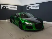 Begagnad Audi R8 Coupé Performance 2008 Grön Sportkupé