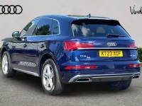 Used Audi Q5 S-Line 261 HP (191 kW) 2023 Blue SUV