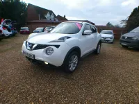 Used Nissan Juke Acenta Premium 115 HP (84 kW) 2015 White SUV