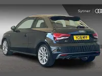 Used Audi A1 S-Line 94 HP (69 kW) 2018 Black Hatchback