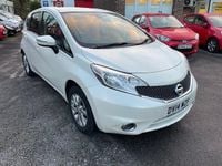 Used Nissan Note Acenta Premium 2014 White Hatchback