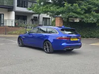 Used Jaguar XF Sportbrake Portfolio 250 HP (183 kW) 2018 Blue Estate