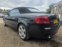 Used Audi A4 Cabriolet S-Line 2006 Black Cabriolet