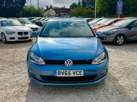 Used VW Golf VII GT 150 HP (110 kW) 2015 Blue Hatchback
