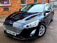 Used Ford Focus Zetec 125 HP (91 kW) 2018 Black Hatchback