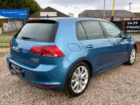 Used VW Golf VII GT 150 HP (110 kW) 2014 Blue Hatchback