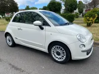 Used Fiat 500 69 HP (50 kW) 2010 White Hatchback