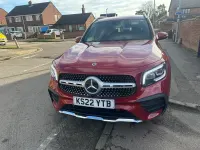 Used Mercedes GLB200 AMG line 163 HP (119 kW) 2022 Red SUV