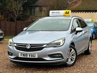 Used Vauxhall Astra 110 HP (80 kW) 2018 Silver Estate