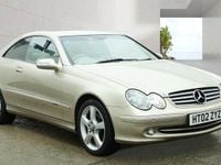 Used Mercedes CLK320 Elegance 2002 Gold Coupe