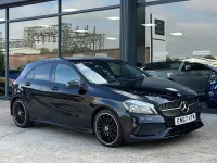 Used Mercedes A200 AMG line 2018 Black Hatchback