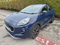 Used Ford Puma Titanium 123 HP (90 kW) 2022 Blue Hatchback