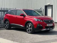 Used Peugeot 3008 Allure 130 HP (95 kW) 2019 Red SUV