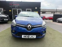 Used Renault Clio Dynamique 75 HP (55 kW) 2018 Blue Hatchback