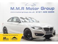 Used BMW 218 Sport Line 2017 White Coupe