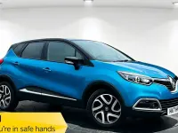 Used Renault Captur Dynamique 110 HP (80 kW) 2017 Blue/black SUV