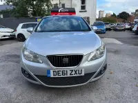 Begagnad Seat Ibiza 105 HK (77 kW) 2011 Silver Halvkombi