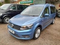 Used VW Caddy Maxi Life Life 102 HP (75 kW) 2018 Blue MPV