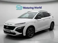 Gebraucht Hyundai Kona N Line 120 PS (88 kW) 2021 Weiß SUV