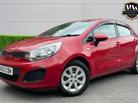 Used Kia Rio 84 HP (61 kW) 2012 Red Hatchback