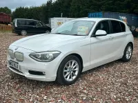 Used BMW 116 Sport Line 2012 White Hatchback