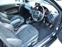 Used Audi A1 S-Line 125 HP (91 kW) 2015 Black Hatchback