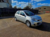 Used Nissan Micra Visia 2016 Silver Hatchback