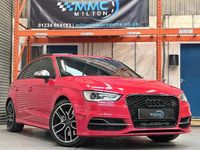 Begagnad Audi S3 Sportback Advanced 300 HK (220 kW) 2014 Röd Halvkombi