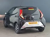 Used Toyota Aygo X-plore 69 HP (50 kW) 2018 Black Hatchback