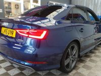 Used Audi A3 S-Line 150 HP (110 kW) 2015 Blue Sedan