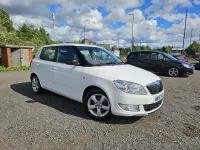 Used Skoda Fabia GreenLine 75 HP (55 kW) 2011 White Hatchback