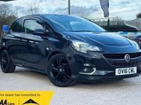 Used Vauxhall Corsa Edition 75 HP (55 kW) 2016 Black Hatchback