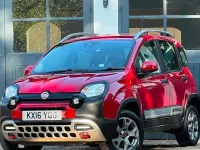 Used Fiat Panda Cross Cross 90 HP (66 kW) 2016 Red Hatchback