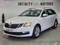 Used Skoda Octavia SE Technology 115 HP (84 kW) 2018 White Estate