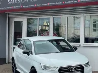 Used Audi A1 S-Line 125 HP (91 kW) 2017 White Hatchback