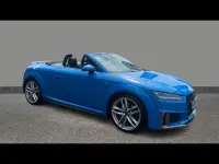 Used Audi TT S-Line 2019 Blue Cabriolet