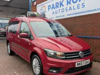 Usado VW Caddy Maxi Life 2018 Vermelho Monovolume