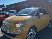 Used Fiat 500 Lounge 69 HP (50 kW) 2013 Yellow Hatchback