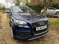 Used Audi Q7 S-Line 245 HP (180 kW) 2015 Blue SUV