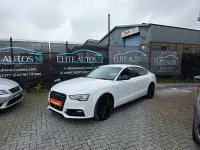 Used Audi A5 Black Edition 177 HP (130 kW) 2015 White Coupe