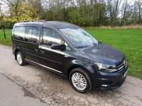 Used VW Caddy Maxi Life Life 102 HP (75 kW) 2016 Blue MPV