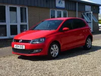 Used VW Polo Edition 60 HP (44 kW) 2014 Red Hatchback