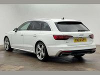 Used Audi A4 S-Line 200 HP (147 kW) 2024 White Estate