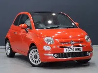 Used Fiat 500 70 HP (51 kW) 2024 Orange Hatchback